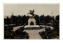 Samsun Atatürk Heykeli Eski Fotokart KRT6267