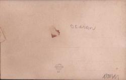 Trabzon - Atatürk Köşkü Eski Fotokart Çil KRT6362