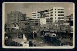 Ankara Ulus Meydanı 1940 Fotokart KRT6444