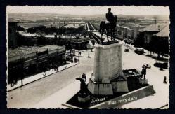 Ankara Ulus Meydanı 1933 Kartpostal KRT6445