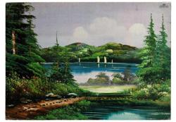Manzara Temalı Büyük Boy Kartpostal KRT9230