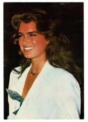 Brooke Shields Büyükboy Kartpostal KRT9276