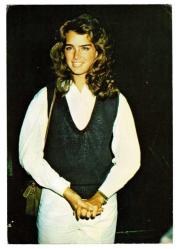 Brooke Shields Büyükboy Kartpostal KRT9277