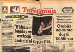 Tercüman Gazetesi 18 Eylül 1979 - Doktorlara Karşı Saldırılar Türkiye Çapında Saygı Duruşu İle Protesto Edildi GZ67227
