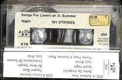 101 Strings *Songs For Lovers On A Summer Night * Kaset KST17746