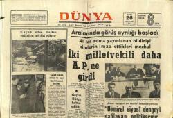 Dünya Gazetesi 26 Şubat 1970 - Mine Mutlu İle Engin Çağların Reklam Aşkı Balon Gibi Söndü GZ68047