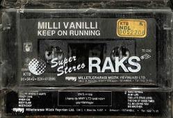 Milli Vanilli - Keep on Running Kaset (İkinci El Kaset) KST19066