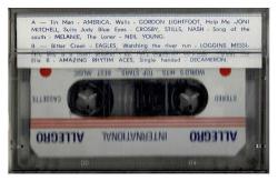 Allegro Music Box * The Best Of Country Music * Kaset KST7492