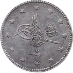 M.Reşad 2 Kuruş 132/77 Elgazi Gümüş ÇA R OMP2394