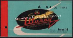 Ulusoy Turizm 1983 Yılı Otobüs Bileti PYB2870