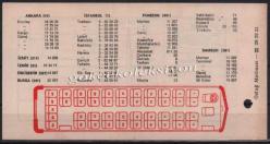 Ulusoy Turizm 1983 Yılı Otobüs Bileti PYB2870