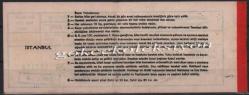 Gazanfer Bilge Otobüsleri 1962 Yılı Otobüs Bileti PYB2888