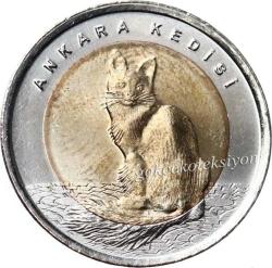 2015 – Ankara Kedisi Bimetal Hatıra Parası (TCH400)