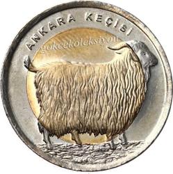 2015 – Ankara Keçisi Bimetal Hatıra Parası (TCH401)
