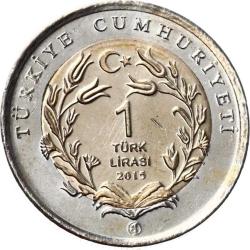 2015 – Ankara Keçisi Bimetal Hatıra Parası (TCH401)