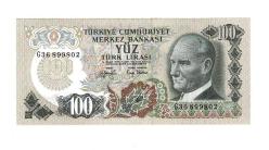 6.Emisyon 2.Tertip 100 Türk Lirası Seri Takipli G36 ÇA TCK4972