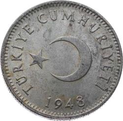 1948 1 Lira Gümüş ÇA TCM1022