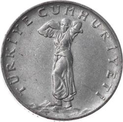 1970 Yılı 25 Kuruş ÇÇT (Düz) TCM1662