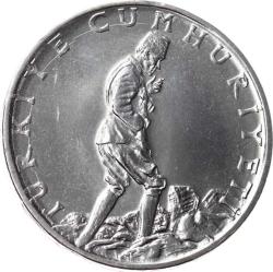 1979 yılı 2½ Lira ÇİL (Düz) TCM2439