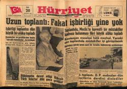 Hürriyet Gazetesi 20 Ağustos 1957 - Asya Gripinin İsmi Türkiye Gribi Oldu GZ68993