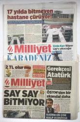Milliyet Gazetesi Karadeniz Ve Cadde Eki İle 2 Nisan 2014 - O Çaycı Şimdi Başkan Oldu GZ7046