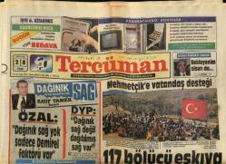 Tercüman Gazetesi 28 Mart 1986 - Yahya Demirelin Mahkumiyet Kararı Bozuldu GZ70675