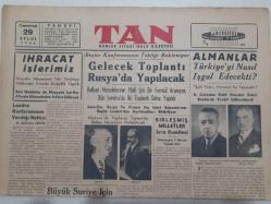 Tan Gazetesi 29 Eylül 1945 - Büyük Suriye İçin Plan Hazırlanıyor GZ71523