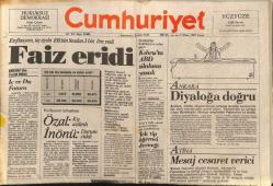 Efemera - Cumhuriyet Gazetesi 3 Nisan 1987 - Talat Paşa Konağı Onarılıyor GZ74712 - kitantik - kitaLog