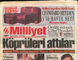 Milliyet Gazetesi 9 Mayıs 1996 - Atilla Atasoy En Güzel Şarkıları Sezen Aksuyla Söylüyor GZ76469