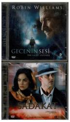 Gecenin Sesi (Robin Williams) Sadakat (Sharon Stone) - 2 Adet VCD Film VCD1188