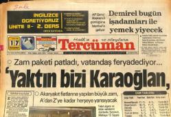Tercüman Gazetesi 17 Mart 1979 - Türkiye KTFDye 1 Milyar 156 Milyon Lira Verecek GZ85705