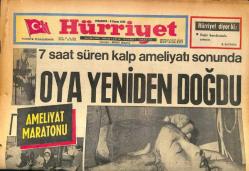 Hürriyet Gazetesi 5 Kasım 1970 - Cüneyt Arkın , Sakat Bileğinin Tedavisi İçin Londrada Doktor Arıyor GZ86630