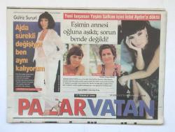 Vatan Pazar Gazetesi 17 Temmuz 2005 - Kalbin Dile İhtiyacı Var Mı? (Sezen Aksu) GZ8726