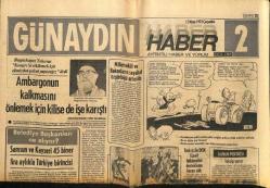 Günaydın Gazetesi Haber Eki 12 Nisan 1978 - Samsun Ve Kayseri 45 Biner Lira Aylıkla Türkiye Birincisi GZ87342