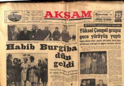 Akşam Gazetesi 25 Mart 1965 - Çayovada Orman Bölge Binasını Dinamitle Attılar GZ87718