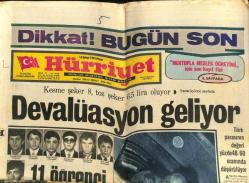 Hürriyet Gazetesi 16 Şubat 1975 - Emel Sayın, Nilüfer, Sevim Tuna, Ajda Pekkan, Muazzez Abacı Gazino Afişi GZ88178