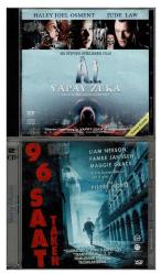 96 Saat Yapay Zeka - 2 Adet VCD Film VCD5478