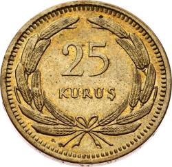 1949 Yılı 25 Kuruş ÇA TCM965