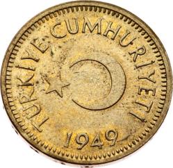 1949 Yılı 25 Kuruş ÇA TCM965