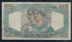 Fransa 1000 Frank 1945 ÇT YKP1607