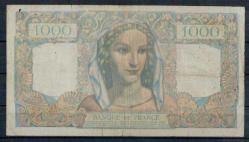 Fransa 1000 Frank 1945 ÇT YKP1607