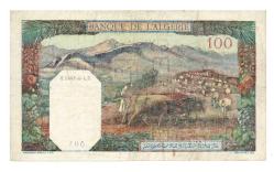 Cezayir 100 Frank 1942 ÇÇT+ YKP3644