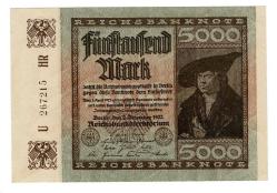 Almanya 5000 Mark 1922 ÇİL YKP6454