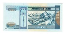 Moğolistan 1000 Tugrik 2017 ÇİL YKP6531