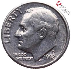 ABD 1 Dime (P) 1992 ÇÇT YMP1188