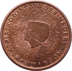 Hollanda 5 Euro Cent 2009 ÇÇT YMP5109
