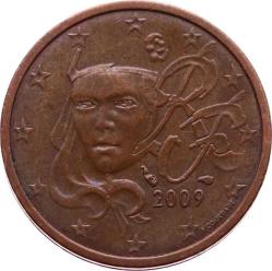 Fransa 2 Euro Cent 2009 ÇÇT YMP5156