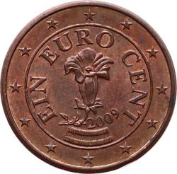 Avusturya 1 Euro Cent 2009 ÇÇT YMP5170