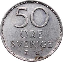 İsveç 50 Ore 1973 ÇÇT YMP6505