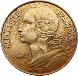 Fransa 20 Centimes 1987 ÇT YMP6556
